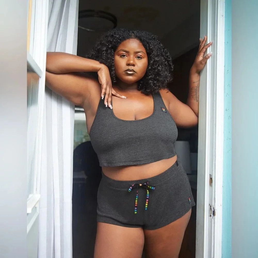 Savage X Pride Rib Crop Top 🌈 - Picture 2 of 10